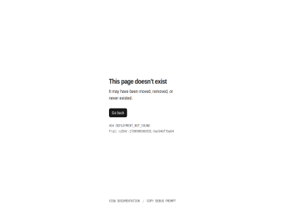 -1789986560331 -5 404 ac04bf7ba04 back ben copy debug deployment documentation doesn exist existed found fra1 go hav it may moved never not or pag prompt removed s256r t this view
