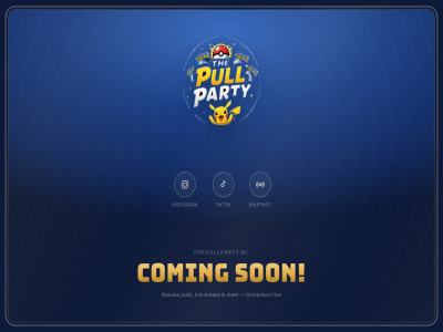 binnenkort break coming instagram liv nieuw party pull son the thepullparty.nl tiktok whatnot