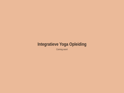 coming integratiev jouwweb opleid son yoga