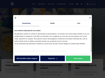 1 2 2.50 5 67 aanpass advertenties adverter analys analyser android app basis beeld beoordel bestel bestell bied biscoff bram choco combiner contact content cookies crunch del derd detail download eenvoudiger elk essentiel functies gebruik gegeven hof hom huidig ieder informatie intrek jouw kers kersver keuz knop korting krijgt kun ladag linksonder maakt media menu menukaart milkshak moment nederland niet-essentiel nieuw officiel onlin ontvang onz partner personaliser proef punt razzl sam schiedam services sit smak sneller social spaarkaart spaart spaland spar toestan toestemm verstrekt verwerk verzameld via we websit websiteverker weiger welkom werk wijzig wit zwevend