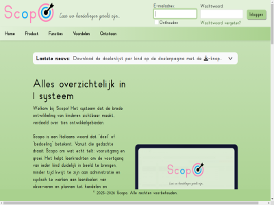 -2026 1 10 2 2025 3 4 5 6 7 8 9 aa aanzien aardig administratie algemen all allen analyses bedoel beeld begeleid betekent beter bewez biedt binn bouw bred breng cognitiev complet creatiev cyclisch daarbij dient document doel draait duidelijk e e-mailadres echt een eenvoud elk elkar elling emotionel en enen erk erson evaluer excelbestand functies gebruik gedacht gekek gestructureerd geteld grip groei h handel hel helpt hen hoeft hom houd hulpmiddel ieder incidentenregistratie inlogg italiaan jaargroep k kind kinder kindvolgsystem klas kwijt l laatst lat leerdoel leerervar leerkracht los lusmodel m maakt mailadres manier minder motorisch nieuw niveau ntwikkel o observatie observer ocial ondersteun ontdek onthoud ontstan ontwikkel ontwikkeld ontwikkelgebied opdoen opnieuw orming osmisch otorisch ouding overzicht p plann plek praktijk proces product r rak recht s schol scopo social sp stat sted system t telt tien tijd tijden tijdwinst unstzinn v vanuit veilig verdeeld verget via vogelvlucht voorbehoud voordel voortgang vooruitgang w wachtwoord welkom werk werkt woord z zelfstand zicht zichtbar zien