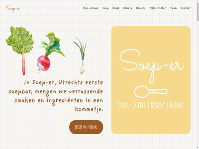 bakery bakkerij bekijk coffee contact eerst gist ingredient kamer koffie kommetj meng rom smak soep soep-er soepbar soup team utrecht verhal verrass vismarkt we wild
