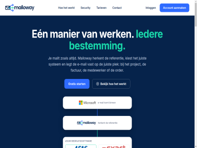 -0442 -10442 -118 -2026 -2209 -38271 -77120 02 08 09 1 12 2 2026 3 31 36 365 41 55 aankomt aanmak account achtergrond administratie@klant.nl afas algemen all allen archiver augustus automatisch b.v beantwoordt bedrijfscommunicatie bedrijfsgegeven bedrijfssoftwar bekijk belangrijk bepaalt bericht beschik bestemm betrouw bijlag binn blijv btw central collega communicatie complet contact contractwijz controler copy copy-past correspondentie daardor data deb debiteur doet dossier dynamic e e-mail een erop exact extra factur geautoriseerd gebeurt gegeven gelez gepland gewon gratis haalt hand handel handmat hel herkent hoort huurder@voorbeeld.nl ieder iederen incomplet ingesteld inkooporder inlogg intrek inzien io it jouw juist kiest klant klantportal komt koppel kost kvk leest legt les leverancier@bedrijf.nl logboek logging mail mailbox mailoway mailt manier medewerker meestal melding mw navigatie nee niemand nieuws@leverancier.nl nieuwsbrief nodig nummer officiel omgan onafhank onthoud onz open opslan order organisatie outlok past person planner@bedrijf.nl planning plek privacy prj project re rechtstrek referentie relevant rest roadmap rout s sap schaalbar security september slep softwar srv stan start stat stel storing strak support@mailoway.com system tariev team terechtkom terug tijd toegang tracer tuss typefout uitzet upload vandag vanuit vast vastgelegd vastlegg veelgesteld veilig verander verandert verbind verbindingslag verdient verdwijnt verget verkoopfactur versleuteld verstuurt verwarm verwerk verwerkersovereenkomst verwerkt verzond vf via vind vindbar voorwaard vrag war we weg wek werk werkt werkwijz zichtbar ziet zoal zoek zorgt