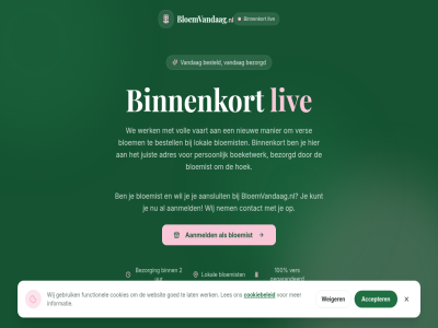 100 2 2026 aanmeld aansluit accepter adres all besteld bestell bezorg bezorgd binn binnenkort bloem bloemist bloemvandaag.nl bloemvandag boeketwerk contact cookiebeleid cookies functionel gebruik gegarandeerd goed hoek informatie juist kunt lat les liv lokal manier nem nieuw nl person recht uur vaart vandag ver voll voorbehoud we websit weiger werk wij