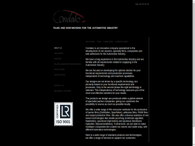 a abl about adhesiv adhesives aiguillet all also an and application are as asssures automotiv barrier based becom but by cabl capabilities carpet certification coated companies company composites condako contact cost customer design develop development dichtfolien different diver driv effectiv eng experienc extrusion familiar film focused for fr functional furthermor giving global hav hydrolies independency independent industry innovativ lamination lik locally long machin mak method most much multilayer nadelvlies ned needl network next non non-woven nontisses not offer on only optimal our pa66 partner phas philosophy po possibility possibl primarily processes produced product production protection punching rang related requirement right second selected selection services solution sourc sp specialist specialized specialty specific sperrfolien spinnvlies spunbond spunlac standard supplying support technologies technology the this to us wasserstrahlvlies we web wid with within wov woven wrap you your