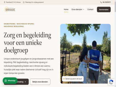 -21225071 -43 06 21 almer begeleid bekijk beperk bied buurt contact dagbested deelnemer dienst doelgroep eig geopend groei hom huiselijk ieder individuel jeugdig jongvolwassen kennismak maandag mag naschol ondersteunt onz opvang pad plan plek randstad sam t/m tempo uniek unique vrijdag war warm we whatsapp zichzelf zorg