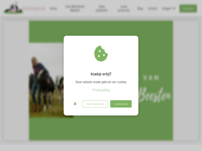 accepter all allen beest bestell blij blog buit contact cookies erbij functionel gebruik hom koekj los maakt pakket policy privacy product vles vrag websit
