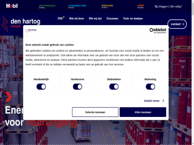 +31 0 1 12 18 184 2 2035 3 5 6 6000 66 7 70 75 a aanpak accountmanager accu advertenties adverter advies afnemer algemen all allen ambitie analys analyser and auto automotiv basf basis basisprincipes batterijoploss bedrijfsbeleid bedrijfsresultat begint beheert bekijk belangrijk benelux bereik bespar bestat betrok betrouw bied biedt binn biobrandstoff bouw brandstofbl brandstofen brandstoff bron browser buurt bv by central certificat co co2 combiner communicatie complet complex concept concret contact content continuiteit cookies corporation daarbij dagelijk del den denk detail dienst dienstenpakket diesel diezelfd digitaler disclaimer distributeur divisies dna doe doelgericht doesn doordacht draait drad duidelijk duizend duurzam echt eerlijk eindgebruiker elektrificatie elektrificer elektrisch elk elkar embedded en energie energiebeher energieopslag energieopslagsystem energies energiestrom energietransitie energy eran ere ere-certificat ervan esso evaluaties exclusief exxon familiebedrijf for fossielvrij fuel functies fundament garant gat gebied gebouwd gebruik gegeven gelov gemeent gericht gesprek gezond glysantin goed goederenvervoer goedkeur groen groener grot haalbar hartog hbe hel helder help hema her hernieuw hog hoogwaard hoort houdend hvo hvo-diesel ide iederen impact industrie info@denhartogbv.com informatie inlogg innovatie innovatiev installatie integer intentieverklar interes invester jaarlijk jar jou juist juridisch kantoorgebruik kenn kernwaard keuzes key klant koelmiddel kom komt kracht kwaliteit kwikfit laadinfra laadnetwerk laadpas laadpass lad land langdur leidend lev lever leverancier levert lez licen loopt lop lubricant lucht maakt maatschapp mad mak marin market markt media mee meedenkt meetbar men mer merknam met mijlpal milieu missie mobil mobiliteit mog mogelijk morg mourik naast nederland netcongestie nieuw nodig noodzak officieel officiel olie olieonderzoek omslag ondernem onderscheidt ondersteun onszelf ontzorg onz oog operer oplad oplos