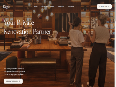 a about and are com condition contact e escap everyon for gorgeous hom how i let n o p partner philosophy plac policy privacy r ready renovation rēgīe s see services simply studio t talk term to us v want we when who work y you your