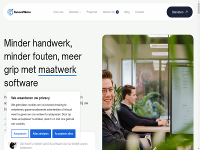 02 0244 085 087 100 12 15 2 2026 42179253 4283 5 aanpass aanrad aanrader absolut accepter acties advertentie advertenties advies adviesgesprek adviser afgerond afwijz ai aken algemen all analyser ander api app attinger b.v baumspezialist bedankt bedrijf bedrijfssoftwar begrep bekijk bell beteken betrok bevel bezig bezoekadres bijvoorbeeld blij blijv blog bomenspecialist bosch bouw bouwd bov brow browse-ervar cases claudia communicatie contact cookie cookies crm crum daarbij daarna daarnaast daarom den denk dennis derrick dienst dik draait duidelijk eenmal eerst eindresultat ervar evert fijn formulier fout fraai gan geadviseerd gebouwd gebruik gehost gemaakt genn gepersonaliseerd gerealiseerd gev geweld giess goed grip grondwerk gz had ham handelssystem handwerk hardeman hart hebt heenck hel helder helemal helpt hendrik henri hom hoort hoveniersbedrijf iederen implementer indien industrieweg info@innovaware.nl ingewikkelder inhoud innovawar inplann interieur intuitief jeroen jong jsh karel kijk klantportal klar klik koppel kort krijg kvk lat lenn leverancier licenties lijn lijntjes logo luisterd maatwerk mak makkelijker marc marcel marco mariann mat matthias mee meegedacht meerder meten min minder minut moment mooi naomie nederland nieuw nodig ontvang ontwerp ontwikkel ontwikkeld ontworp ontzet ontzorgd onz opgeleverd opgepakt oploss optimaliser pagina pas pass passend policy prachtig praktisch precies prettig privacy process professionel project reactie reacties reageert resultat s sam samenwerk schakel schiffart servic slimst sluit snel snell softwar software-oploss softwareoploss stan stemt succesvol supersnel support@innovaware.nl system techniek terugkoppel tevred tijd tijss tip uitgelicht vakkund vanaf verbeter verker verkop verlop verplicht verwacht vink voll vooral voorwaard vormgev vrag vrijblijv waarder war watermeester we webdesign webshop websit wens wer werk werkt wet whatsapp wij will wim zegg zeker zer zet zien ziet zondag zorg zover zull