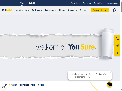 +31 085 1 1234 17 2 2025 2026 3 31 4 489 5 75 8 85 aanbieder aandacht aanpak aansprak aanvaardt ab achternam actuel advies adviser adviseur afwikkel akkoord algemen band beeindig begin begrijp bekend bekijk belang belangrijk bell benader bent best betekent betrok betrouw bevest bijvoorbeeld binn boxtel breng central competent complet contact contactgegeven contactperson cookieverklar daarmee daarom dekking dienst dienstenwijzer dienstverlen direct disclosur draait dun dynamisch e e-mail e-mailadres een erg ernar ervor factur financieel financiel formulier ga gebeurt gebruik gedurfd gef gekoz geldzak geregeld gev gewend goed grag handig hart hebt help het hierdor hiervan hiv hom homebas homebase-financieel houd houdt hypotheekadviseur hypothek incasso info info@yousure.nl informatie inhoud inkom innovatie innovatiev inschrijv jij jou jouw jullie kantor kenn kennis keuz klant klantenportal langskom leert ler lopend maakt mag mail mailadres mailbox makkelijk meedenkt meld menno menselijk mid minut missie moeit mog motto nam natur nederland nem net nieuw november onafhank onderscheid onmog ontleend ontvang onverhoopt onz oog opgelop opgewekt opnem organisatie ousure.nl overzicht particulier pensioen peper per person post postcod priv privacy product raadpleg recht responsibl schad schadeafwikkel schadegevall schades servic serviceabonnement situatie sluit sm snelheid stat statement strev sur telefonisch telefoonnummer terecht tijdelijk tip toekomst trot twiggy updat vanaf veelgesteld verandert verantwoord verband verder vergelijkingskaart vergelijkingstol verklar verschill vertrouw verwelkom verwez verwijz verzeker verzekerd verzekeringsadviseur verzekeringsmaatschappij vestig via vind visie voelt voort voorwaard vrag waarnar war websit websites wel welk welkom werk wet wij y yellow you yousure.nl zakelijk zat zet zie