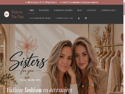 0 00 1 12 14 17 18 19 19.30 1998 2 2026 22 24 27 29 34 44 50 9 90 95 aandacht accessoires accessoires/schoenen achter allen alsof ander band basic beantwoord begrijp best besteld bestell bied bijzonder bingo binn black blous bordeaux bot bow buffered by california check checkered chelsea chic choco classy collectie combinatie combiner comfy contact cozy creativiteit crer culot dag dameskled dankzij denim dinsdag direct drink echt eerst eig eleganc elk elkar en enter even facebok faq fashion favoriet flec flower for fullscren ga gedeeld gelov gemak gewon gezell glamour grot hecht help hilversum hipp hog hom hoofdinhoud iederen info@sistersforyou.com inspireert inspirer instagram item jean jij jou jouw jouwweb kayla kijk klantenservic kleding klein kunt kwaliteit l lag lat leatherlok legging lekker leopard liefd liv lok lov luna m mat mee mesh mod moet mooist mut neck nieuw norfy normal one onlin ontdek ontstan onz pak passie past perfect person play plezier powered prachtig product pu retourner ribbed s schulp servic set shirt shopp show sister soul spaghetti sparkl stat stelt stijl stijlvoll straalt stral styl styling swann sweater thuis tijdloz tiktok toegank top trend trendy two v vak vanuit verfijnd verhal vertell vertrouw verzend verzond verzorg vest vintag voelt volg vrag vriendinn vull waarin we wek werkdag wij winkel woonkamer woord you zien zip zuss