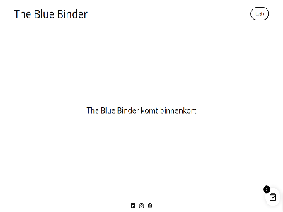 0 binder binnenkort blue facebok hom instagram komt linkedin login the