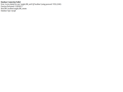 1045 acces connect connection databas denied error failed for function host/db localhost localhost/zorgikc288_cmsms mysqli password performed typ user using usr01 yes zorgikc288