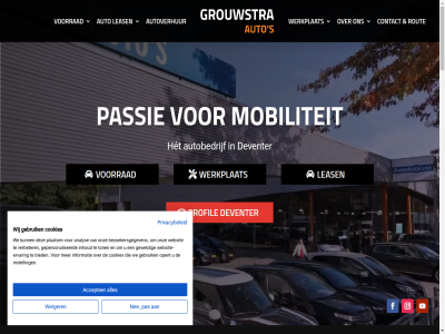 00 0570 08 1 10 12 17 18 1991 2026 600 621 677 7418 7421 876 aanschaff accepter analys auto autobedrijf autosoft autoverhur b.v bedrijfauto bezoekersgegeven bied bj by contact cookies deventer disclaimer elektrisch ervar ev garantie gebruik gepersonaliseerd geslot geweld grouwstra het info info@grouwstra.nl informatie inhoud instell laadpal leas ma maagdenburgstrat mobiliteit nee onderhoud onz openingstijd opent pas passie person personen- plaats policy powered privacy privacybeleid profil reparatie revalstrat rijd rout s sind sitemap t/m team tel ton uur verbeter verkooprevalstraat@grouwstra.nl vestig videospeler voorrad vri we websit website-ervar weiger werkplat wij za zaterdag zondag