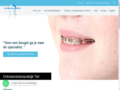 +310344 00 08 12 16 2026 33 4001 45 615 847 aandacht afsprak behandel behandelplan behandelvoorstel bekijk besprek beugel bezoek check chris consult contact copyright derd dinsdag donderdag e e-mail eerst english faq foto ga gat gebit gedan gegeven gemaakt gepland geslot gezicht goed hand info@orthotiel.nl inlogg inschrijv keul les ll luister maand maandag mail meestal nadat nieuw nota onderzoek ongever onz openingstijd ortho orthodontiebehandel orthodontist orthodontistenpraktijk patient plaats praktijk privacybeleid resultat s sam snel soort specialist stur tariev tel tiel tijden tolhuiswal twed twee uitgebreid vergoed verzameld vierd volgt vrijdag wens whatsapp woensdag zaterdag zoek zondag