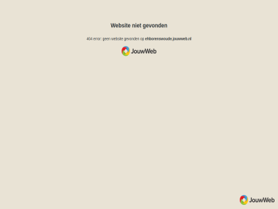 404 ehborenswoude.jouwweb.nl error gevond websit