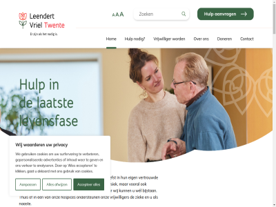 1 14 2 200 2025 3 a aandacht aangeslot aanmeld aanmerk aanpass aanvrag aanwez accepter adem advertenties af afscheid afwijz akkoord all allemal allen analyser annek artikel bekijk bell bent beter bied biedt bijslap bijstan bijvoorbeeld blij boodschapp buurt contact contactperson cookies coordinator dag dankbar dankzij dar dierbar doet doner doodziek drie dur echt een eerst eig eind elkar en en/of energie eng erg ervar even fas fijn fysiek gat gebruik geeft gelach gemeent gepersonaliseerd gerealiseerd gerust geschoold gev geval gewon gezin goed grag hal hel help helpt herinner hermien hoeft holos hom hoogt hospic hospices huis hulp ieder indicatie informatie inhoud intakegesprek jar juist kenn klachtenprocedur klik knop kom korter kost kostbar kunt kwaliteitskompas laatst landelijk leendert ler les levensfas levensverwacht liefst louis maand mak man mantelzorg mantelzorger marinet med mee meest mens mental mogelijk momentj naast nacht nadert nederland neemt nem nieuw nod nodig noem oldenzal omgev ondersteun ongenes ontzet onz opgeleid opnem organisatie overal overdag overlijd palliatiev par person praktisch prat precies privacy regio richtlijn rouwbegeleid ruim rust s som speelt sport stap stat sterv stichting studio stukj surfervar terminal thuis thuiszorg tijd tijden toe tuss tussenuit twent uur uurtjes vacatur veelgesteld verbeter verdriet veren verker vertelt vertrouwd vervang verzorg via volgen vooral vptz vrag vriel vrijwilliger waarder waardevoll wak war we wegnem weid wel wer werk wet wij zak zelf ziek ziekt zodat zorg zorgfas zorgorganisatie zwar