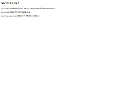 /18.15b20f17.1743170224.24049ef1 /nl/filialen 18.15 acces b20f17.1743170224.24049ef1 denied don errors.edgesuite.net errors.edgesuite.net/18.15b20f17.1743170224.24049ef1 hav on permission referenc server t this to www.ullapopken.nl www.ullapopken.nl/nl/filialen you