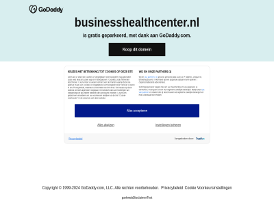 -2023 1999 all businesshealthcenter.nl copyright dank domein geparkeerd godaddy.com gratis kop llc parkwebdisclaimertext privacybeleid recht voorbehoud