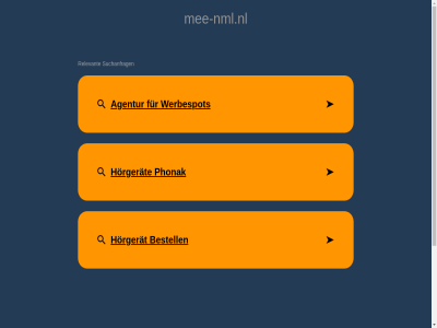 auf automatisiert bereitgestellt beziehung das dies dieser domain domain-inhaber dritter dynamisch erwerb generiert inhaber kauf keiner komm konn mee-nml.nl mit nutzt oder parking policy privacy programm sedo seit sie steh und vom von webseit werbeanzeig wurd