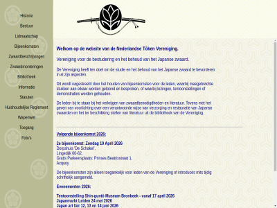 -62 1 12 13 14 17 19 2026 22 24 25 2e 60 aangemeld acquoy allen april art aspect beatrixstrat behoud bekend beschik besprok bestuder bestur bevorder bibliothek bijeenkomst bronbek dai datum demonstraties doel dorpshuis elkar evenement fair foto gehoud getoond gev gratis guntō historie houd huishoud ichi informatie introduces japan japanmarkt juni krissendag laatst led leid lezing lidmaatschap lingedijk literatur maart meegebracht mei mit museum nagestreefd nederland november parkeersplat prinses reglement restauratie s schakel schriftelijk shin shin-guntō stan statut stell studie stuk ten tentoonstell ter teven tijdig toegang toegank tok tokio tōken updat vanaf verantwoord veren verkrijg verzorg volgend voorlicht waarbij wapenwet websit welkom wijz zondag zwaard zwaardbenodigd zwaardbeschrijv zwaardmonter