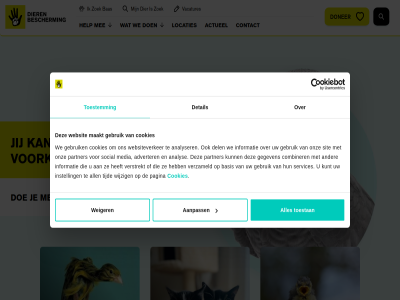aanpass actueel adverter all analys analyser anbi bas basis combiner contact cookies del detail dier dierenled doe doner ga gebruik gegeven help hoofdcontent informatie instell jij kunt locaties logo maakt media mee onz pagina partner services sit social tijd toestan toestemm vacatures verstrekt verzameld voorkom we websit websiteverker weiger wijzig zoek