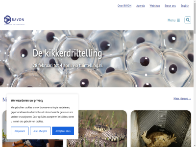 -2025 -3 -4 -5 -7410600 /agenda 00 024 1 11 13 17 2 2025 23 25 26 27 28 3 31 35 4 6525 aanpass accepter actief activiteit adres advertentie advertenties adviser afwijz agenda all amfibieen analyser apr april basiscursus begrijp beher bek bekijk beleid bescherm beschermt beter biedt bijdrag biodiversiteit brabant brow browse-ervar brun buit combikamp connectiviteit contact contactpagina cookie cookies daarom diversiteit doe donateur donatie donderdag doner druk ed eenmal eier email english ervar ervor evenement februari film floron gast gebied gebouw gebrek gebruik gebruiksovereenkomst gemaakt gepersonaliseerd geregistreerd gev gift goed grag heidenhoeksch het hog honderdduiz huidig iii inhem inhoud inricht jans jar jl jnm jonger kantoor@ravon.nl kennis kennisorganisatie kijk kikker kikkerdriltell klik klimaatverander klimm kolk landbouwbedrijv landschap leefgebied lijf limburg m maandag maandelijk maart mee meikamp menu mercator middel mrt natur natuurbeschermingsorganisatie natuurgebiedj natuurplaza nederland neemt nick nieuw nijmeg noord noord-brabant omgevingswet omringd onafhank onderwaterwereld onderzoek ontdek onz opkom organisaties pad paddenstoelenonderzoek paddentrap partner plumit podcast polder prachtig praktisch presentator privacy privacybeleid process project radio ravon redt reptiel ringslang rivier rout salamander sam schubb search slijm soort specialisaties stan stark start statement stemt steun stichting stur t/m tariq telefon tell telproject tezam toernooiveld training tuintelling.nl twee tweewek uitgelicht uitzend vacatur vacatures vanaf verbeter verker verschill vervuil via video visonderzoek viss vissoort vloed voer vogel voorjar voortbestan vraagt vrijwilliger vroeg waarder we webshop wer wereld werkgroep wetgev wij winstoogmerk woensdag word www.ravon.nl www.ravon.nl/agenda zee zoek zorgt zuid zuid-limburg