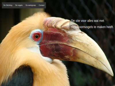 contact mak neushoornvogel sit stichting vogel werkgroep