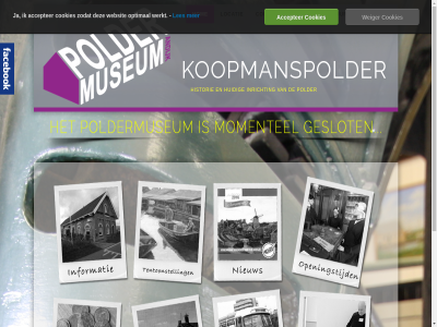 1619 2012 accepter all bestur contact cookies copyright financieel gemaakt historie hom huidig inricht koopmanspolder les link locatie optimal polder poldermuseum recht voorbehoud webdesign websit weiger werkt zodat