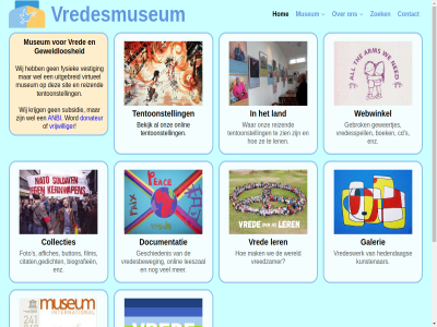 .. affiches anbi bekijk biografieen boek button cd citat collecties contact content documentatie doelstell donateur doorgan english enz exhibition film foto fysiek galerie gebrok gedicht geschiedenis geweertjes geweldlos hedendag hom inhoud krijg kunstenar land leeszal len ler mak may may-may meijer museum nieuw onlin onz our peac reizend s sit subsidie tentoonstell uitgebreid vestig virtueel vred vredesbeweg vredesmuseum vredesspell vredeswerk vreedzamer vrijwilliger war we webwinkel wel wereld wij word wordwid zien zoek