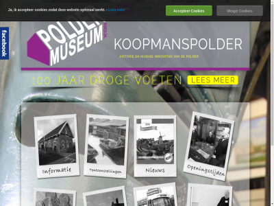 1619 2012 accepter all bestur contact cookies copyright financieel gemaakt historie hom huidig inricht koopmanspolder les link locatie optimal polder poldermuseum recht voorbehoud webdesign websit weiger werkt zodat
