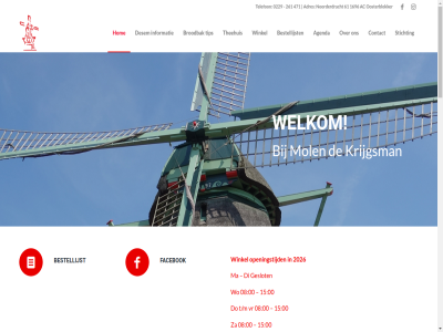 -261471 00 0229 08 1 12 15 1602 1696 1997 2 2026 261 3 4 471 5 6 61 7 8 aanzien ac adres agenda akkerbouwer all amanda ambacht ambachtsman bak bakker bakkerij basis bedrijf begon behoud bereid bestell bestellijst bezig blijv brod broodbak ces co constant contact copyright dankzij december desem di diver do doorontwikkeld draai draait dudink duurzam eerlijk eeuw eig eigendom erfgoed erik ervor facebok gebak gecreeerd gedur gegeven geled geleid gemal gemiddeld gepassioneerd geschiedenis geslot gestookt gran groen hart heerlijk hiermee high historisch hom hoofdstuk hoogwaard inclusief info@molendekrijgsman.nl informatie inspann instagram interessant jar karaktervoll kiez klant krijgsman kwaliteit leiding lever liefd lunch ma maakt mail mal mee mel miljoen mogelijk mol molenaarsbedrijf molensten molenwinkel nederland net nieuw noorderdracht omwentel ondernem onlin onz oorsprong oosterblokker openingstijd opgebouwd opgewekt oven overbrugg overnam pagina passie per prachtig product proev realisatie reis rijk rondleid s sam sfer smak sprek stichting straalt strom t/m talloz tarw tarwekiem tarwerass tea tel telefon terug theehuis tientall tip top traditie uur vak vanaf vergelijk verhal verrijk verzameld vindt voedingsstoff voelbar volg voortdur voortgezet vr vroeger vrouw waardor waarom wanner war warm we wel welkom wiek winkel wo za zeker ziel zoal zondag zorgt