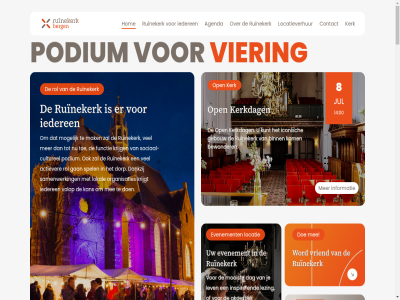 +31 0 00 10 10.00 11 12 14 16 17 1861 19 2 2026 27 56 6 8 9 actiever agenda akoestiek b belangstell berg bewonder bezinn bezoekadres bied biedt bijbel bijeenkomst bijzonder binn bruiloft c christelijk community concert contact content cs cultur culturel d daarom dag dankzij del diver doe dorp drang ds e eeuw elk evenement evenementenagenda evenementenlocatie evenemtenlocatie functie g gan gastpredikant gebouw geleg gemeent genoeg getyos goed gonst hart historisch hog hom hoogst i iconisch iederen info@ruinekerk.nl informatie inspirer jul k kan kerk kerkagenda kerkdag kerkvier klinkt kom krijg krijgt kunt l later lev lezing licht liefd ligg locatie locatieverhur lokal m maand mail main mak man marriet mat mee meebelev meest mens messiaen mis mogelijk mooist n netwerk nh o olthuis omligg ontmaskert ontvang onverminderd onz open opent organisaties oud overzicht parabel per plek podia podium prinsweg protestant pull r ram religieuz rol ruinekerk s samenwerk schrijf setting sfeervoll skip sluit sociaal sociaal-culturel social spel stilzet stroomt t ten terrein teruggebouwd theo tijd to toe toekomst traditie twijfel uniek uur v vergaderlocatie verminkt vertraagt vertrouw vier viering vol volop vorm vrag vriend war we websit welkom wij word y z zondag zondagocht zwar