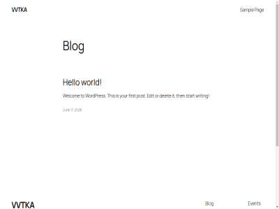 17 2026 about apeldoorn author blog content delet designed edit event faq first fiv hello it jun kracht or pag pattern post sampl shop skip start themes then this to turk twenty twenty-fiv vvtka welcom with wordpres world writing your