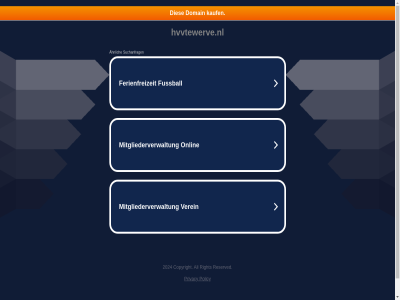 dies domain hvvtewerve.nl kauf policy privacy