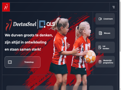 adres contact deetossnel denk download durv grot hom korfbal lid livestream nieuw nieuwsbriev ontwikkel over programma qls rout sam social sponsor stan sterk ticketshop we webshop wedstrijd