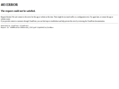 403 and be by can cloudfront content could customer documentation error find generated ghyr3e2hji9y7lv3gdw8iigouq17g help id if not prevent provid request review satisfied step the this through to troubleshot txtfr2mwei0pdqrbulnhcvca you