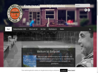 14 19.30 2025 2026 23 3 49ste 6 8 a accepter allerlaatst alv april augustus auteur avond ballpoint ballrom begeleid begin beginsel belangrijk belev bemenst bericht bestur bezoek bosch classic click club clubhuis cookies d dag dankzij den diver e eerst eind even facebok feestj feestjes g gebruikservar gebruikt geplaatst gezell gold grag gravelban heerlijk huiskamer i instagram intern j jaarlijk jij jouw juni kenn kleinst kom kunt led ler les less lez lid maandag maart mak media mee meld menu mijnballpoint minsten misschien mysterie mysterie-avond n navigatie onz organiseert ouder pluk prat primair professional professionel promopagina r redactie s sam schrijf seizoen snel sport sportiev sportiviteit t tennisclub tenniskwaliteit tennislerar tennisles tennispartner tenniss tennisveren terras thuis tijd tijden toekomst toernooi training uitnod v vanaf verbeter verder veren verenigingsjar vier vlug voel voorjar voorstell vrijwilliger w we websit wee weekend wegwijs wel welkom wer word zg zoek zomertennis zondag zonnig