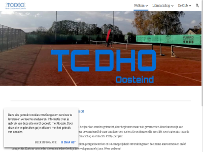 130 activiteit akkoord analyser ban beginner bekend bestur bezit bijna blessur club competitie contact contactformulier cookies deelnam diver drie en/of frequent ga gast gebruik gebruikt gedeeld georganiseerd geschikt getennist gevoel gevorderd gewaardeerd gewon gezell goed googl gravelban hel ieder informatie informeert interes jar kantin ker klik komt kortom kost kwaliteit laag-blessure-gevoel lag leeftijd leuk lever lid lidmaatschap mee mogelijk niveau ondergrond onderhoud onz oosteind opnem overweg per recreant ruimt senior services sit slecht snap spel sportief stat tcdho tennisclub tennisser toernooi toptennis training twijfel verker volop vrijblijv vul waarop we welkom wes zer