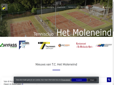 +31 -14 13 19 20 2025 2026 40164605 53184177 6 accepter activiteit adres april avond built by c club competitie cookies copyright e e-mail gebruik hom informatie jeugd juni knltb knltb.club kvk kvk-nummer les libema lid lisa maakt mail middag moleneind nacht najar nieuw nummer ochtend open powered privacy privacybeleid rosmal secretariaat@tv-hetmoleneind.nl selecter senior sit t.c telefoonnummer tennis veren verstur voorjar vrag weiger