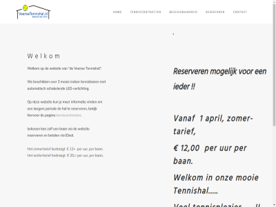 -21272535 00 0318 06 1 12 20 2026 3 514 54 824 adres all april automatisch b.v baanreserveren.nl ban bedraagt beheerder bekijk beschik betal binsberg by contact e e-mail hal hiervor hom i i-reservation ideal ieder iederen indor info@veensetennishal.nl informatie inlicht kun langer led led-verlicht mail mogelijk mooi onz pagina per period powered reservation reserved reserver right schakel spitsbergenweg tarief telefon tennisban tenniscontract tennishal tennisplezier teunis uur vanaf veenendal ven verlicht via vind we websit welkom wet wilt wintertarief zomer zomer-tarief zomertarief