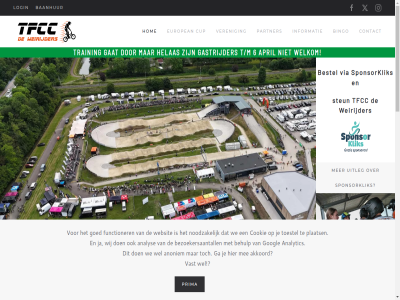 6 akkoord analys analytic anoniem april baanhur behulp bekijk bestel bestur betuw bezoekersaantall bingo bmx club clubkled competitie contact contributie cookie cup dienst download european faq functioner ga gastrijder gat goed googl helas hom id22 informatie internet lid login mee noodzak ontwikkel onz partner plaats prima privacyverklar sponsor sponsorklik steun t/m tfcc tiel toestel training trainingstijd uitleg vast veren verjaardagsfeestjes via we websit wedstrijd weirijder wel welkom wij