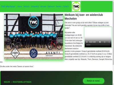 2026 account actueel bekijk benieuwd biertj contact elkar even favoriet fietspad fotogalerij gezell gratis groep historie hom inspiratie klimmetj koffie kop mechel mooist motto naprat nieuw nodig omstrek ontdek onz routebibliothek routes sam social sponsor tagg thuis tocht toer twc uitdag wel welkom wielerclub wind zit zoek
