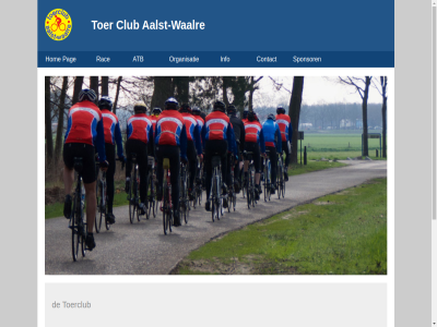 aalst aalst-waalr atb club contact fiets hom info klik led mee nem nieuw open organisatie pag rac secretariaat sponsor stat toer toerclub vrijblijv waalr