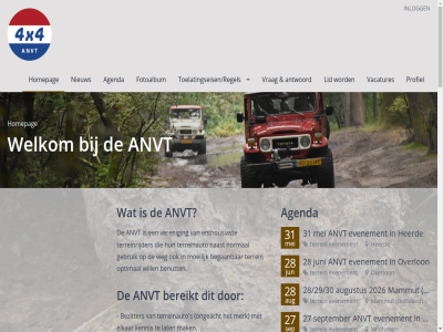 +31 -04 -2026 -2027 01 11 110 12 25 27 28 3 31 400 43 44 4wd 4wd-rijder 4x4 4x4-parcours 5 50 58 6 8 8302 agenda algemen all antwoord anvt aug bedraagt began begeleid belangrijk benut bereikt bestuursled betaalt bezit bezitter blijft buurland contact contributie cookieverklar dag diver doorgewinterd drink duitsland eenmal elk elkar emailnieuwsbrief emmeloord enthousiast entreegeld etc eten evenement factur fotoalbum gebruik gedacht gehel geled geleg gemeentes gezelligheidsaspect gezocht gronddepot groning hart heerd hel homepag hoofd houd informatie inlogg inschrijfbedrag inschrijv instructie jaarvergader jar jun juni kennis ker km/uur kost krijg krijgt kunt laatst land lat led lid lidmaatschap loopt m.b.t maand mail mak mammut max media mee mei merk milieu moeilijk mogelijk motorcrossterrein naast nalev natur nederland nieuw nieuwkomer nieuwsarchief normal officiel okt oktober onderdel onervar ongeacht ongever onz ophal optimal opzegg organisatie organiseert organiser overlon parcour penningmeester penningmeester@anvt.nl per plus privacybeleid profiel pur recreatief rijd rijder rijdt rijksover rond s secretaris secretaris@anvt.nl sep september snelheidselement social som sponsor stur terrein terreinauto terreineigenar terreinrijd terreinrijder terreinvoertu terwijl texellan tijden toelatingseisen/regels toestemmingen/vergunningen uiteraard uitgev uitgezet uitstapj uitzet uitzetlint vacatur vacatures veldhov venlo veren verspreid vervolgen volop voorbeeld voorschrift voorzitter vrag waardor wanner war wedstrijd weg welkom will wilt wissel won zandafgrav zeeland zoal