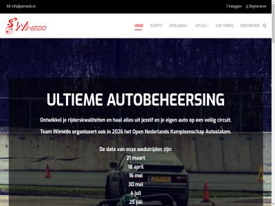 16 18 19 1967 2026 21 24 25 29 30 4 7 all april augustus auto autobeheers autoslalom autosport autosportveren ban bekijk beter circuit contact copyright data deelenem doe echt eig enig ermee event facebok gat gebied hal hom info@wimedo.nl inlogg inschrijv jezelf juli kampioenschap kijk kom komend komt kunt laagdrempel laatst leert les liv maart mee mei mybookings.com nederland november oktober ongever ontwikkel onz open opgericht organiseert privacy pur registrer remko rijd rijderskwaliteit september sitemap slalom sted stuurvaard tak team tevor timing toegelegd tussenstand uiterst uitleg uitslag ultiem vanaf veilig vergroeid voertuigbeheers voorproefj voorwaard waaran waarmee wanner websit wedstrijd weg wek wer wimedo wimedo-event win winnar ziel zovel
