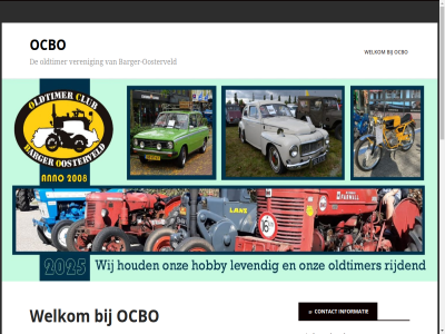 100 2008 2026 25 60 allerlei arger auto b barger barger-oosterveld bestan bewonder bezit bijvoorbeeld bromfiets brommer c club contact copyright doel dorp eerder email enkel evenement facebok festiviteit fraai gat geexposeerd geleg geniet gerardus gerestaureerd grotendel hobby honderdjar houd info@ocbo.nl informatie inmiddel jar jij jou kerk koningsdag kortweg ldtimer led legervoertu lev levend lid liefhebber lub majellakerk mogelijk motor nadat nem o ocbo oldtimer onderhoud ondersteund ongever oosterveld opgericht osterveld oud regelmat regio rond s sam sint snel stargazer stur tenminst ter tractor trot twee veren verschill voertuig welkom werd wij wilt wordpres zelf
