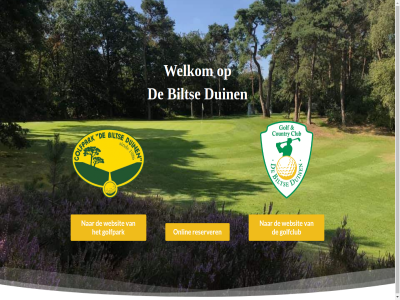 bilt countryclub duin golf golfclub golfpark onlin reserver websit welkom