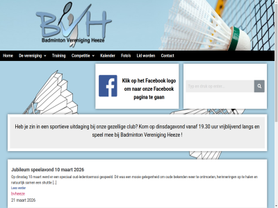 10 15 19.30 2021 2025 2026 21 50 6 afgelop allerlei badminton bekend bericht bestat bvhez club clubkampioen competitie contact decennia dinsdag dinsdagavond facebok fanatiek februari foto gan gehuldigd geleg gespeeld gezell hal herinner hez hom jar jubileum juli kalender klik kom lad lang ledentoernooi les lid liefst logo maart mee mijlpal mooi natur onderl ontmoet ontzet onz oud oud-ledentoernooi pagina poules prachtig s sam shuttl speciaal speelavond spel sportiev sportiviteit stat training trot uitdag uur vanaf verder veren vijf vrijblijv war we wedstrijd wek wer zer zin